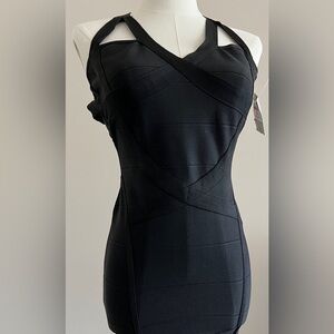 Shinestar NWT Size S Black Bodycon dress